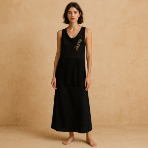 top-negro-lagenlook-acento-brillante-amelie-principal