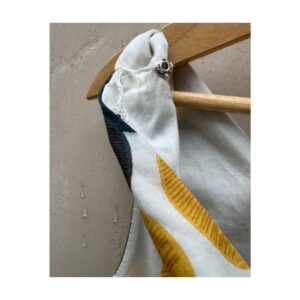 vestido-anne-klein-lunares-mostaza-verde-corte-globo-talla-4-fondoblanc3