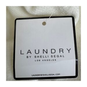 pullover hueso cuello alto minimalista mujer laundry shelli segal