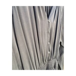 vestido corto negro quince mulberry silk xl