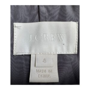 Vestido midi seda gris J.Crew usado en perfecto estado, diseño plisado halter