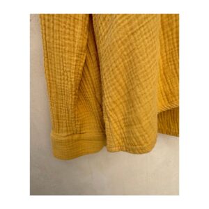 Blusa de 100% algodón en color mostaza y talla large. Estilo boho chic