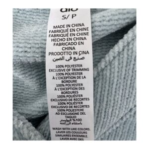 Cardigan Cheniile Chalet de Alo Yoga en azul glaciar de segunda mano. Talla S