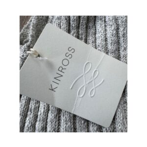 Chaleco Kinross punto artesanal en 100% algodón premium. Estilo coastal grandma