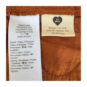 Quilted Corduroy Skirt. Falda tipo pana alcochada marca madewell en talla s color terracota. estilo boho chic