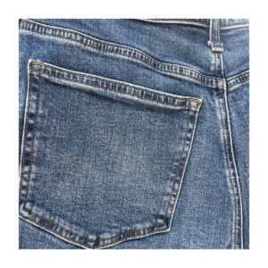 short de mezclilla azul de segunda mano jcrew modelo roll-up talla 29 con dobladillo