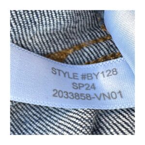 short de mezclilla azul de segunda mano jcrew modelo roll-up talla 29 con dobladillo