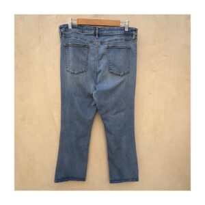 Jeans Sculptek Straight Leg. Talla L, azul claro