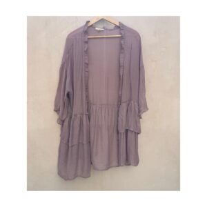 Kimono malva oversized marca Easel. Estilo boho chic y romántico. Talla S