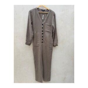 Mono de doble gasa taupe Madewell NB852 talla XS. De segunda mano