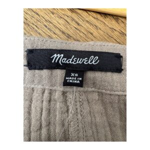 Mono de doble gasa taupe Madewell NB852 talla XS. De segunda mano