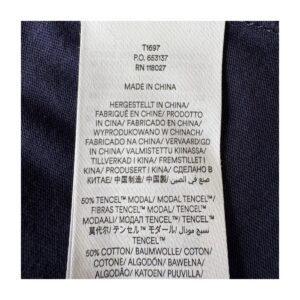 Tee Tencel azul Boden. Fibras ecológicas y herencia británica. Talla 6 (M)