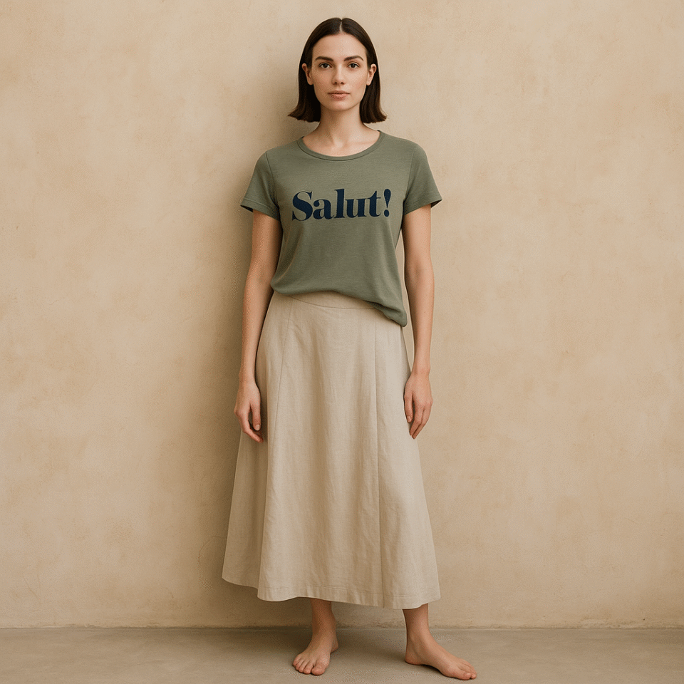 T-shirt J.crew, salut. Talla XS. Ropa de segunda mano premium. Preloved