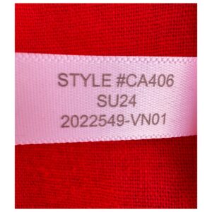 vestido minimalista corto rojo jcrew en mezcla de lino talla 6 sin mangas con bolsas laterales. segunda mano premium. preloved