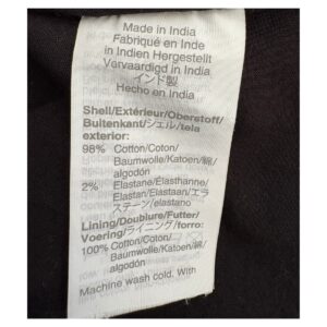 Vestido maxi de segunda mano marca jcrew negro talla 0