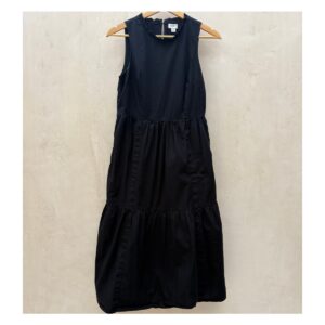 Vestido maxi de segunda mano marca jcrew negro talla 0