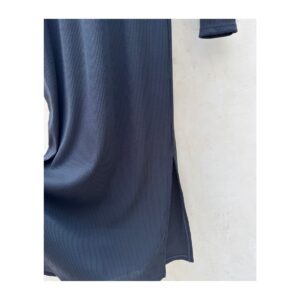 Vestido maxi negro UNIQLO. Talla S, minimalismo japonés