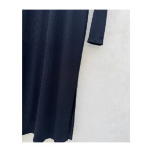 Vestido maxi negro UNIQLO. Talla S, minimalismo japonés