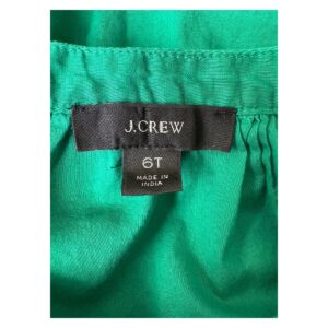 Vestido 100% algodón semi transparente en color verde botella. Talla 6 (S) ideal para verano y vacaciones. estilo preppy y minimalista