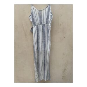 Vestido striped wrap maxi , marca altard state, talla S y estilo clásico coastal grandma