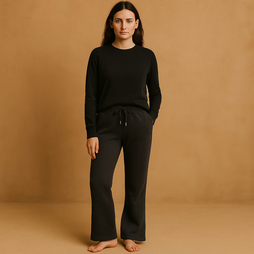 Jogger Lauren Ralph Lauren. 100% algodón, talla M, sporty luxury estilo athleisure