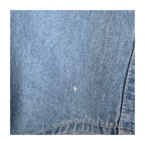 Camisa chambray algodón premium de 7 for allmankind. estilo lujo casual californiano y talla S