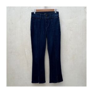 Jeans Paige Claudine Natalia con tiro alto y talla 26. Denim artesanal premium y estilo old money