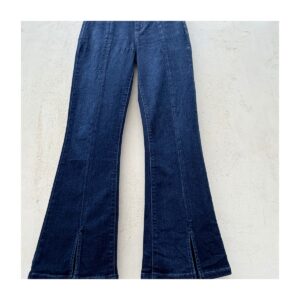 Jeans Paige Claudine Natalia con tiro alto y talla 26. Denim artesanal premium y estilo old money