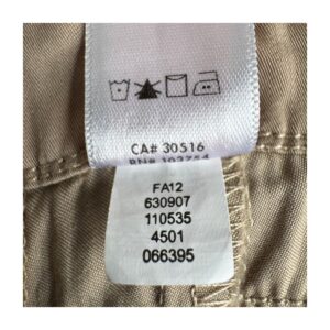 Falda plisada Lucy beige corta en Tencel. Talla S