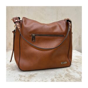 Bolsa hobo Montana West en color cognac y estilo western