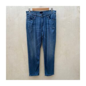 MOTHER The Dropout: Jeans boyfriend lavado Coastline, talla 27, estilo old money