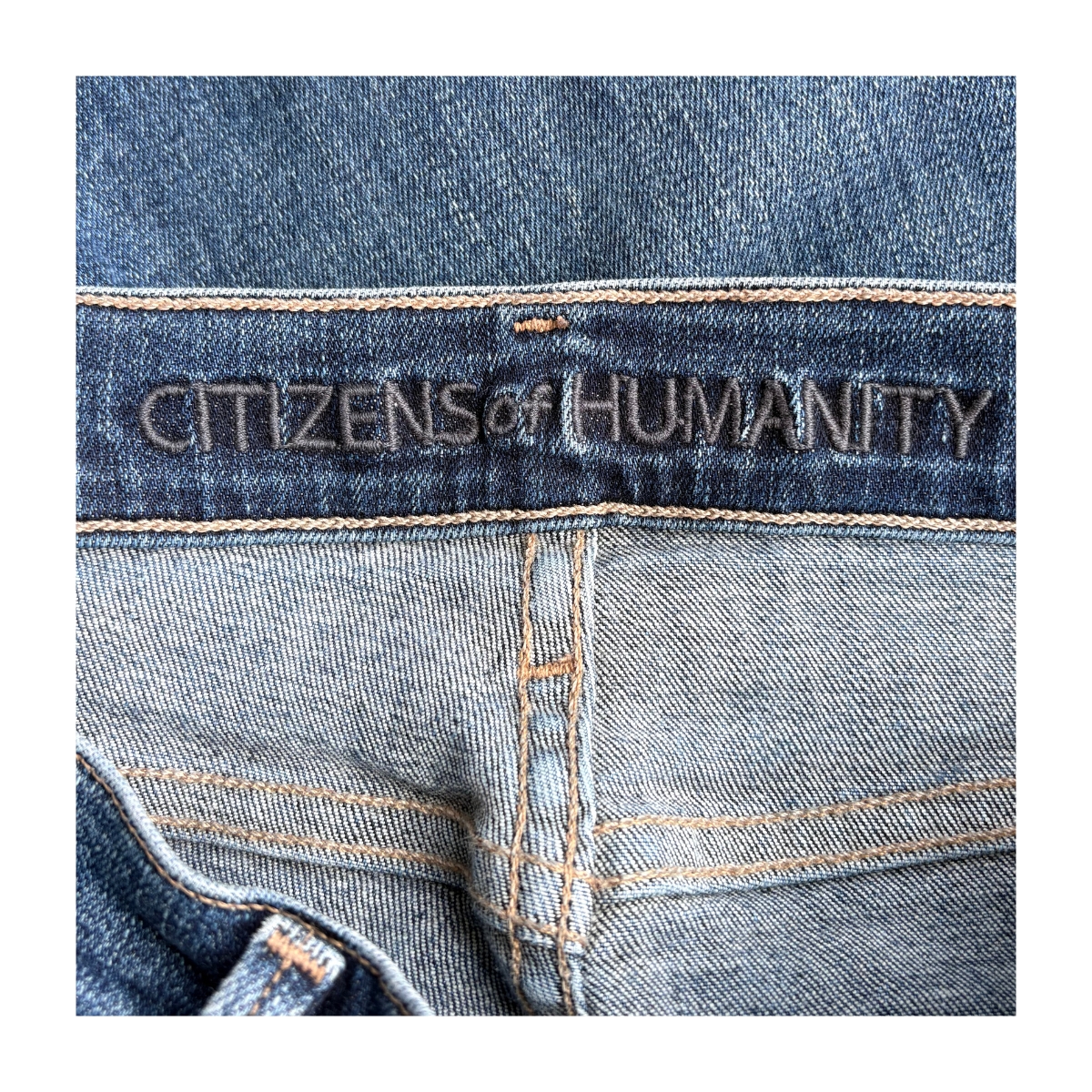 Jeans Rocket Citizens Humanity skinny y tiro alto, talla 28. Denim premium