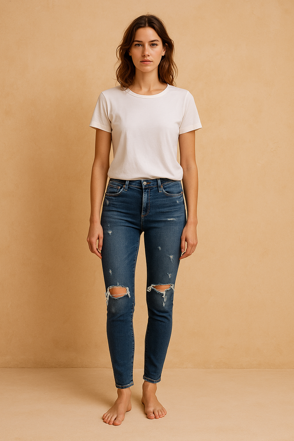 Jeans Rocket Citizens Humanity skinny y tiro alto, talla 28. Denim premium