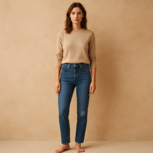 Pilcro Superscript: los jeans con high rise y corte skinny talla 25. Estilo french girl