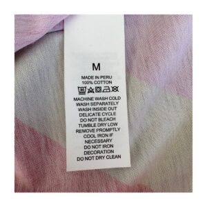 Tee Rainbow Kate Spade de algodón peruano premium, talla mediana y estilo whimsical