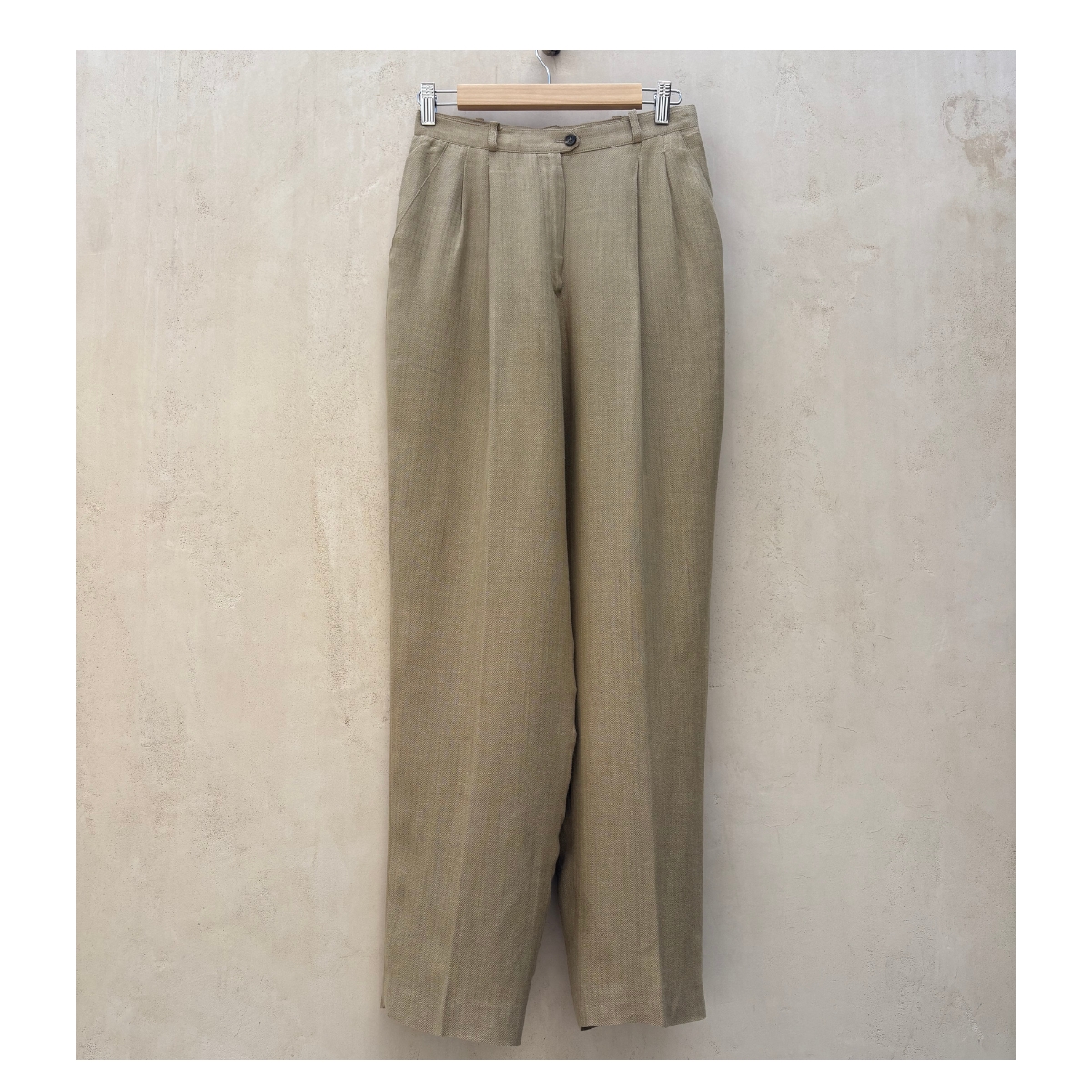 Pantalón lino arena Lauren. Ralph lauren Talla 6 estilo old money