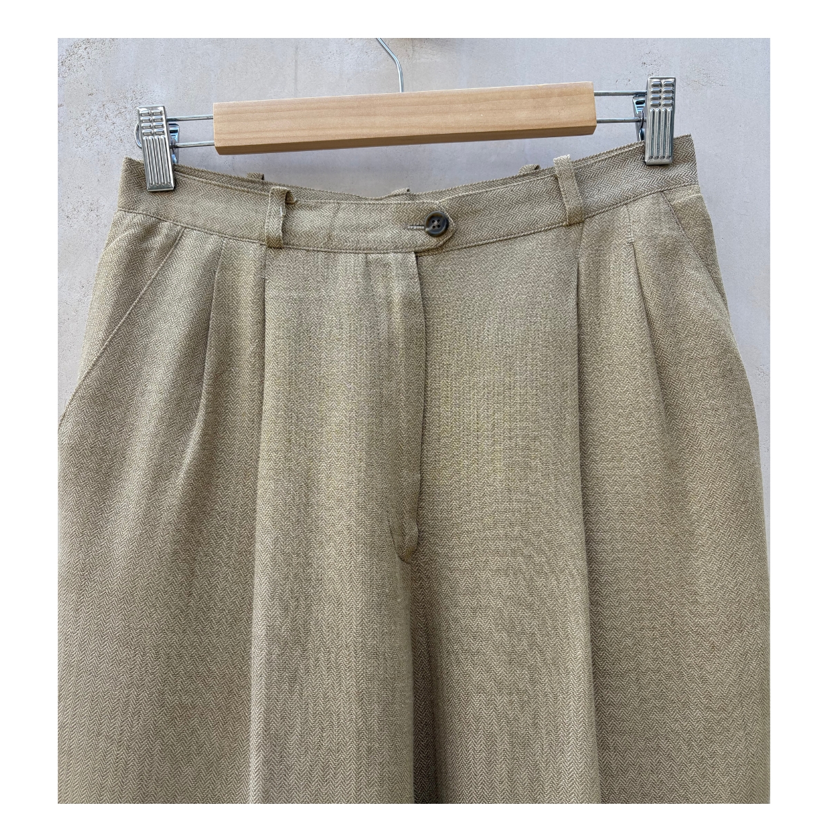 Pantalón lino arena Lauren. Ralph lauren Talla 6 estilo old money