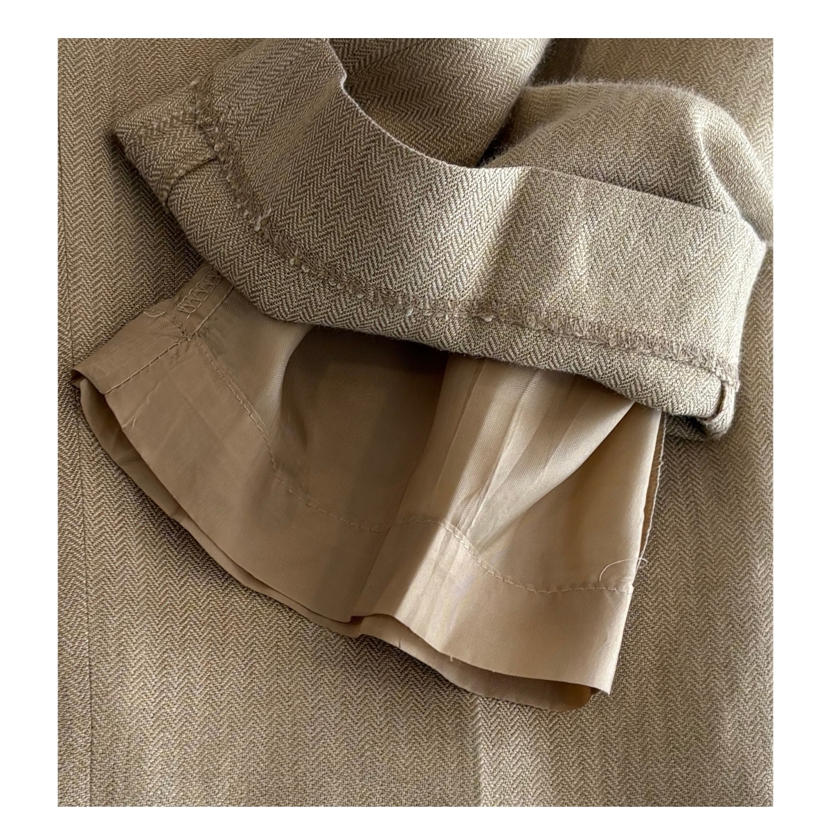 Pantalón lino arena Lauren. Ralph lauren Talla 6 estilo old money