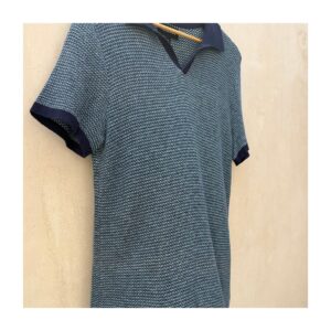 Polo premium diseño geométrico,marca Bonobos en talla S y 100%algodón. Estilo preppy