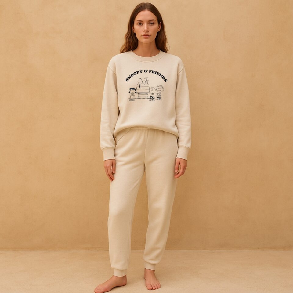 Pullover Uniqlo colaboración Peanuts en 100% algodón