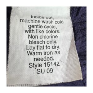 Pullover azul marino lino puro ideal para guardarropa cápsula de verano, marca JCrew talla S. estilo preppy