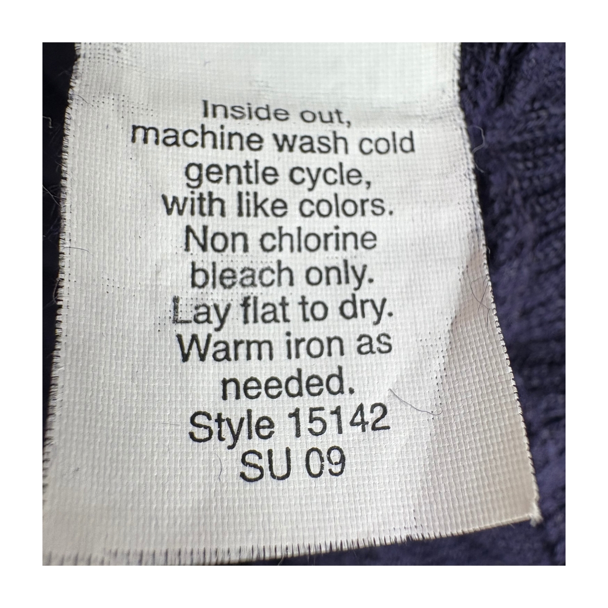 Pullover azul marino lino puro ideal para guardarropa cápsula de verano, marca JCrew talla S. estilo preppy