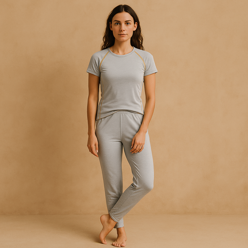 Tee marca North Face gris mate en talla XS manga corta outdoor técnico. Estilo luxy athleisure