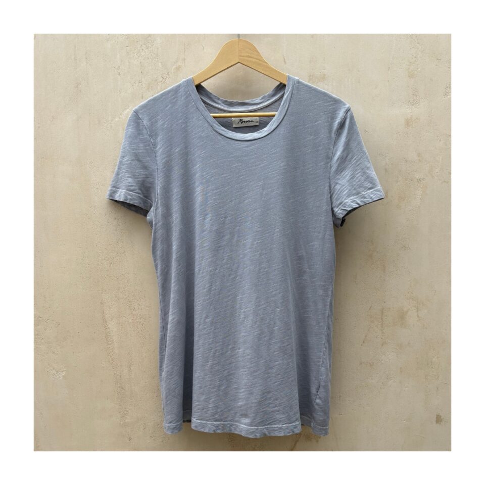 Tyler Long Tee Rowan en 100% algodón premium , slub baby talla M y estilo old money ideal para armario cápsula