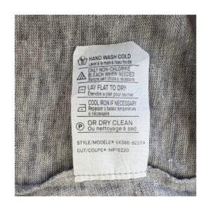 Tee esencial de Vince de lino en gris melange y talla XS, estilo old money para armario cápsula de verano