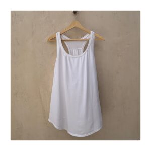 Tank top yoga blanco de la marca Lululemon en talla S y estilo athleisure