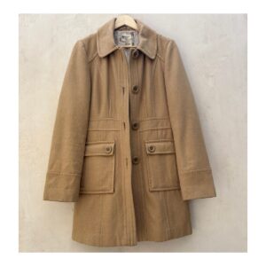 True vintage: Tulle Coat para Anthropologie en mezcla de lana y talla S. Estilo retro