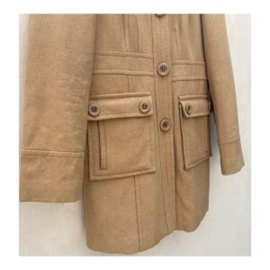 True vintage: Tulle Coat para Anthropologie en mezcla de lana y talla S. Estilo retro