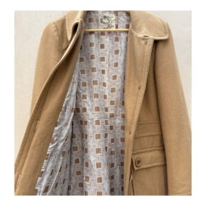 True vintage: Tulle Coat para Anthropologie en mezcla de lana y talla S. Estilo retro