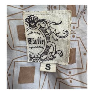 True vintage: Tulle Coat para Anthropologie en mezcla de lana y talla S. Estilo retro